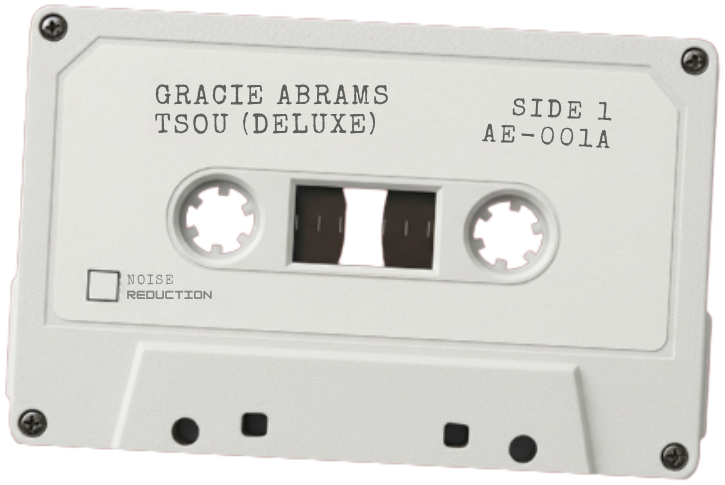 Gracie Abrams TSOU (Deluxe) cassette tape